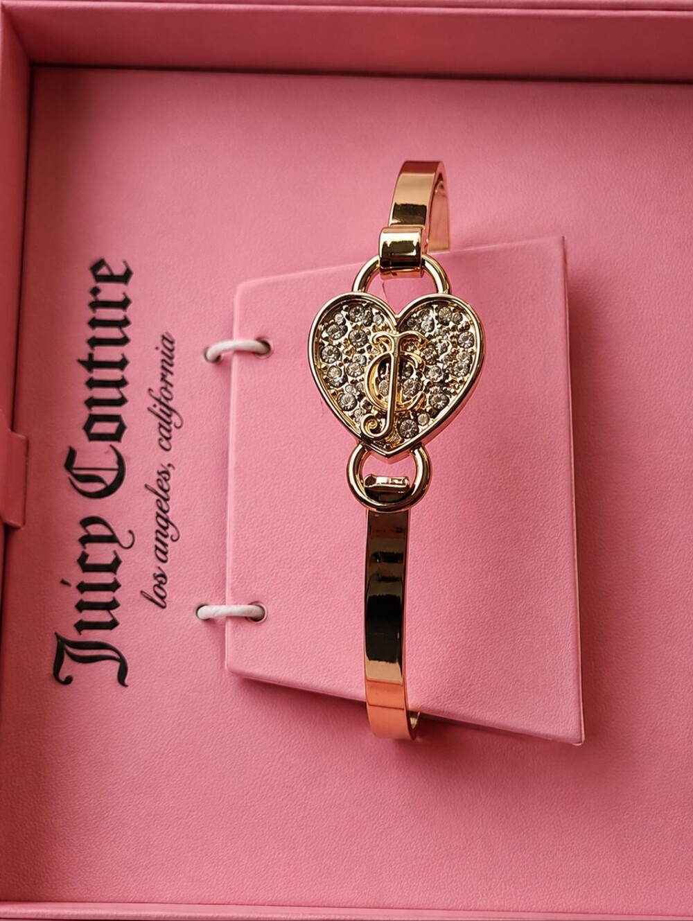 Juicy Couture Gold Heart Bracelet NIB
